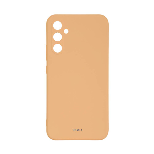ONSALA Backcover Sil Touch Samsung A35 5G Apricot