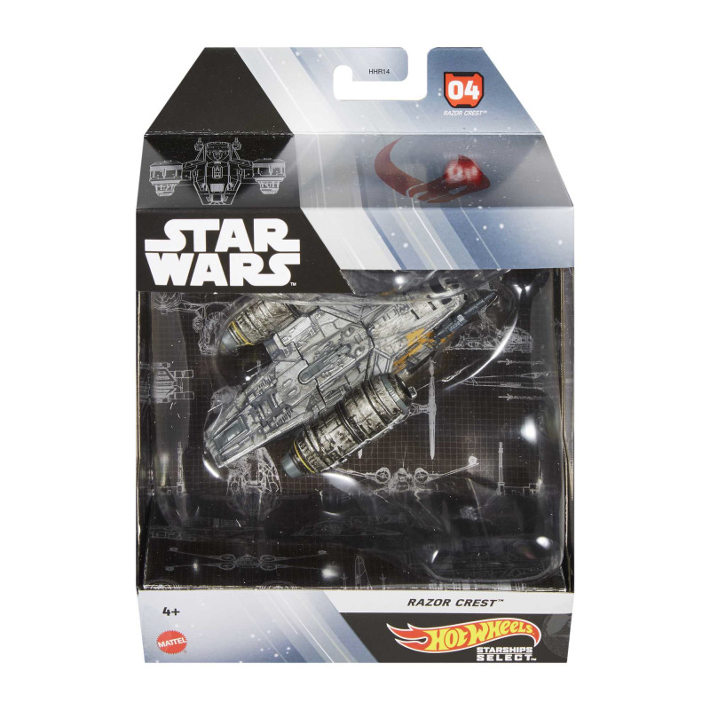 Produktbild för Hot Wheels Star Wars Starships Select-sortiment