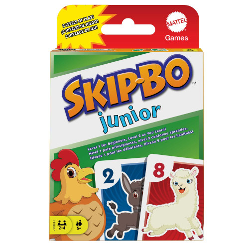 MATTEL Games Skip-Bo Junior