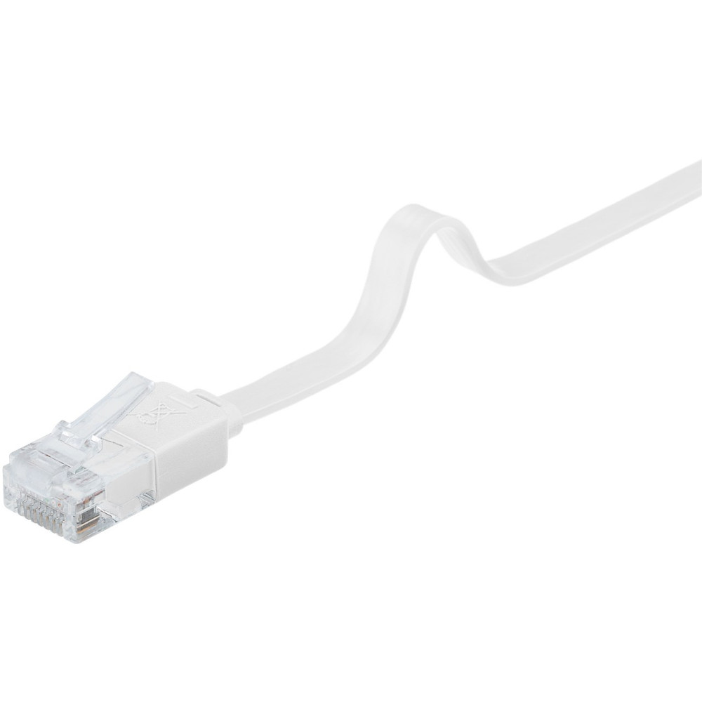 Produktbild för Goobay 95154 nätverkskablar Vit 5 m Cat6 U/UTP (UTP)