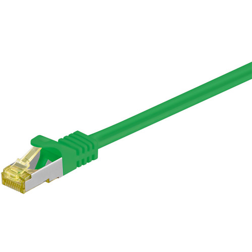 Goobay Goobay RJ-45 CAT7 10m nätverkskablar Grön S/FTP (S-STP)