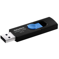 Produktbild för ADATA UV320 USB-sticka 64 GB USB Type-A 3.2 Gen 1 (3.1 Gen 1) Svart, Blå