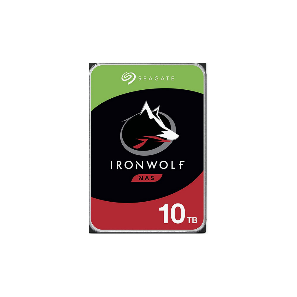 Produktbild för Seagate IronWolf ST10000VN000 interna hårddiskar 3.5" 10 TB Serial ATA III
