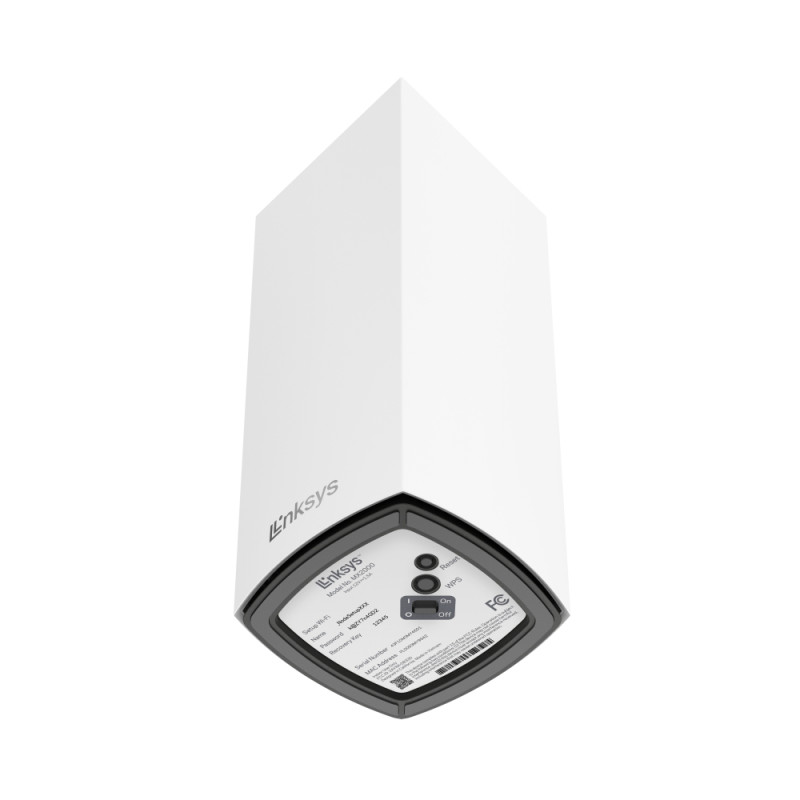Produktbild för Linksys Atlas 6 Dual-band (2,4 GHz / 5 GHz) Wi-Fi 6 (802.11ax) Vit 3 Intern