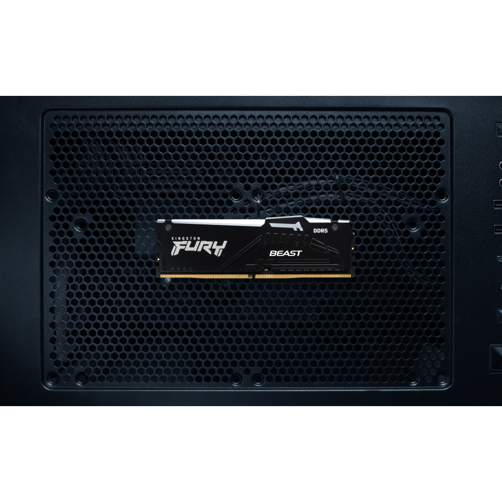 Produktbild för Kingston Technology FURY Beast RGB RAM-minnen 16 GB 1 x 16 GB DDR5