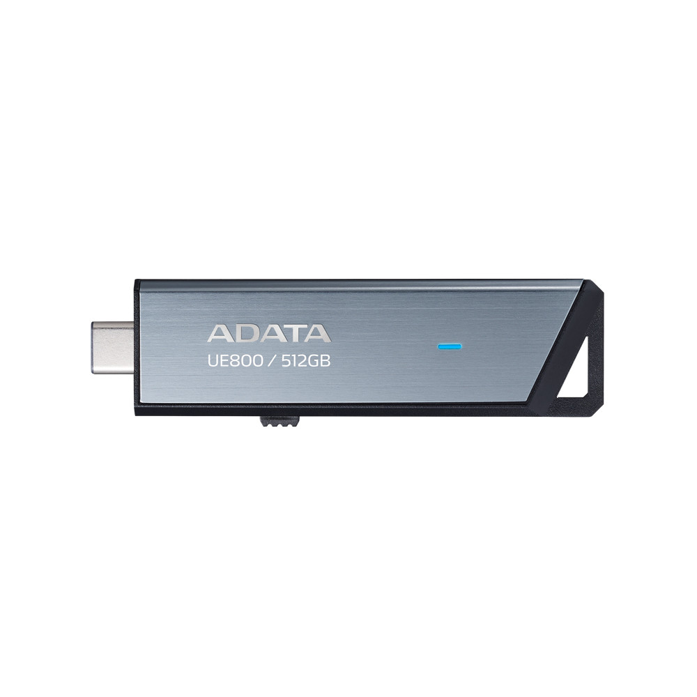Produktbild för ADATA UE800 USB-sticka 512 GB USB Type-C 3.2 Gen 2 (3.1 Gen 2) Silver