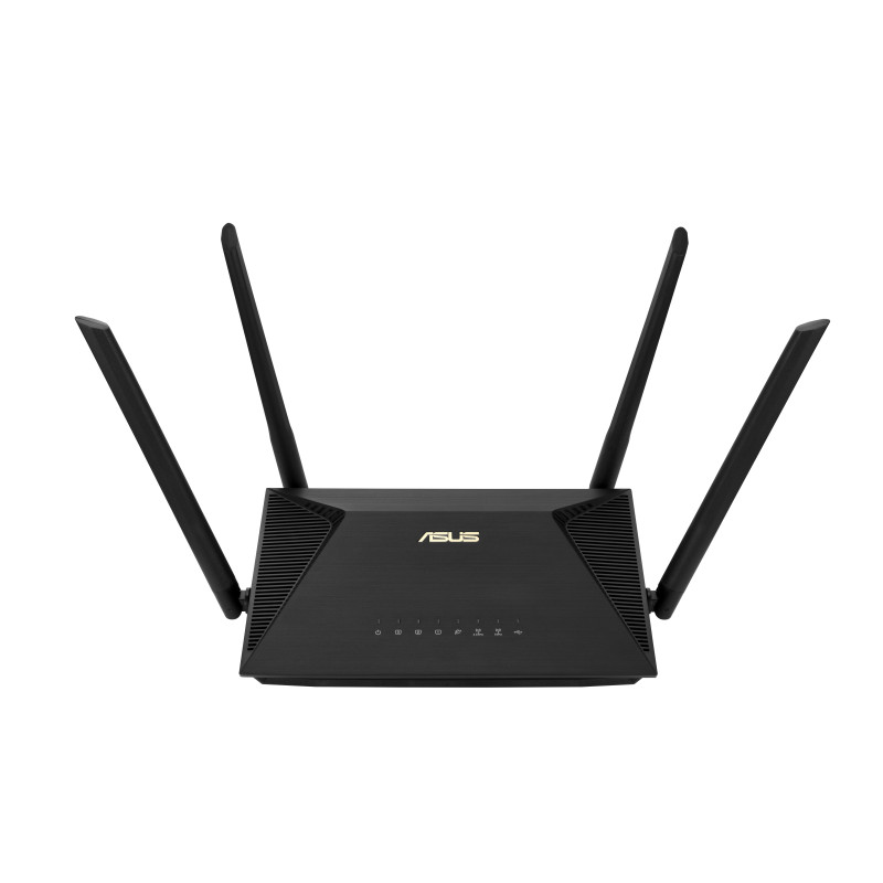 Produktbild för ASUS RT-AX1800U trådlös router Gigabit Ethernet Dual-band (2,4 GHz / 5 GHz) Svart