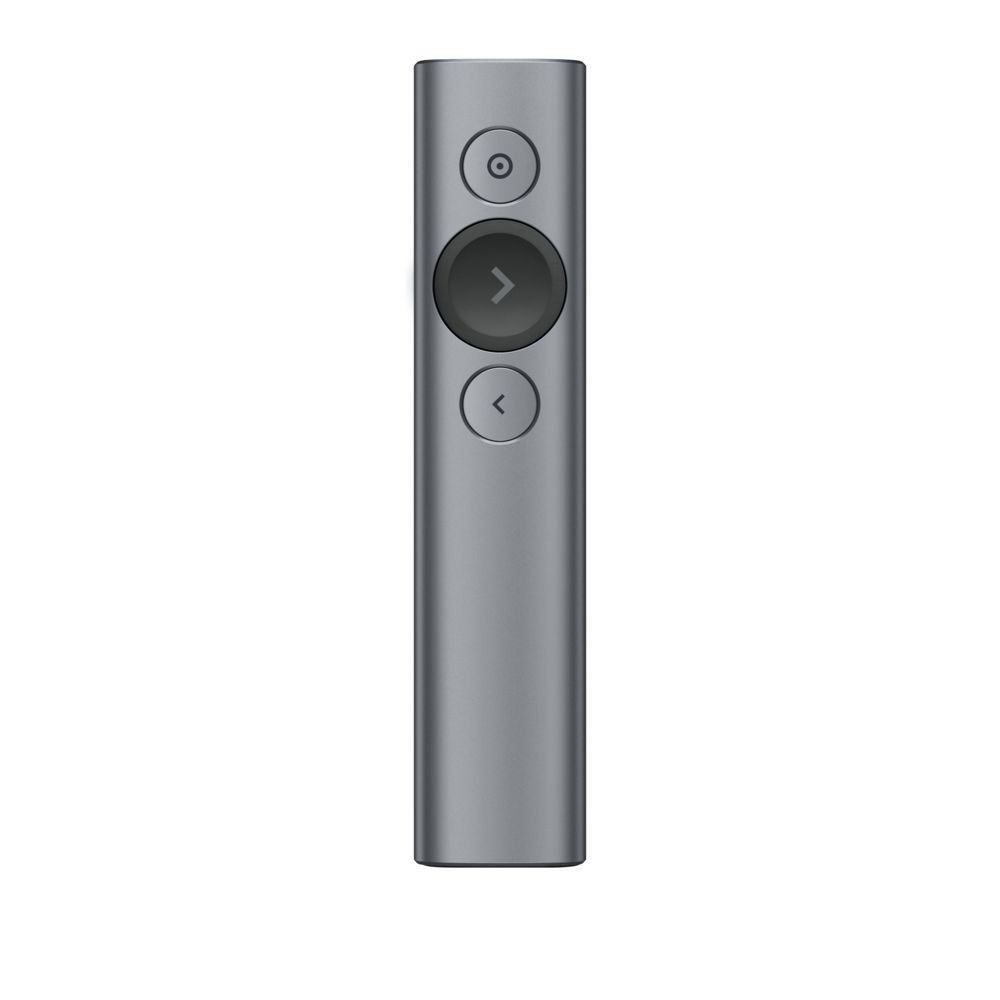 Produktbild för Logitech Spotlight trådlösa presentatörer Bluetooth/RF Grå