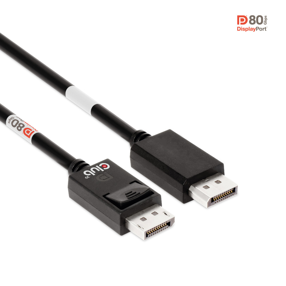 Produktbild för CLUB3D CAC-1091 DisplayPort-kabel 1,2 m Svart