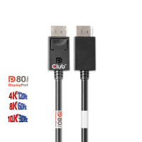 Produktbild för CLUB3D CAC-1091 DisplayPort-kabel 1,2 m Svart