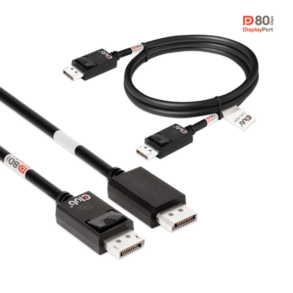 Produktbild för CLUB3D CAC-1091 DisplayPort-kabel 1,2 m Svart