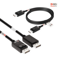 Produktbild för CLUB3D CAC-1091 DisplayPort-kabel 1,2 m Svart