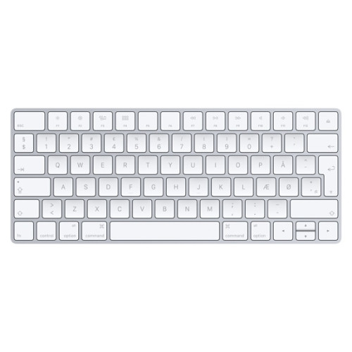 Apple Apple Magic Keyboard tangentbord Bluetooth Dansk Vit