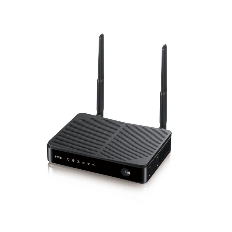Produktbild för Zyxel LTE3301-PLUS trådlös router Gigabit Ethernet Dual-band (2,4 GHz / 5 GHz) 4G Svart