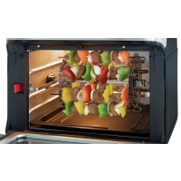 Produktbild för ProfiCook PC-FR 1200 H Single 11 l Fristående 1500 W Varmluftsfritös Svart, Rostfritt stål