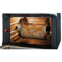 Produktbild för ProfiCook PC-FR 1200 H Single 11 l Fristående 1500 W Varmluftsfritös Svart, Rostfritt stål