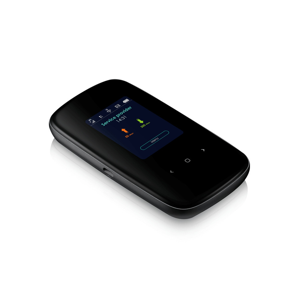 Produktbild för Zyxel LTE2566-M634 trådlös router Dual-band (2,4 GHz / 5 GHz) 4G Svart