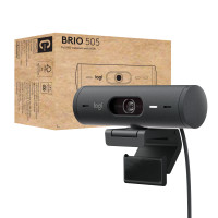 Produktbild för Logitech Brio 505 webbkameror 4 MP 1920 x 1080 pixlar USB Svart