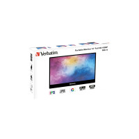 Produktbild för Verbatim 49590 platta pc-skärmar 35,6 cm (14") 1920 x 1080 pixlar Full HD Svart