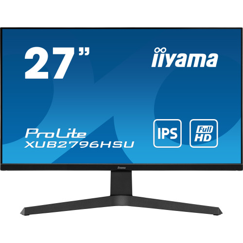 Iiyama iiyama ProLite XUB2463HSU-B1 platta pc-skärmar 61 cm (24") 1920 x 1080 pixlar Full HD LED Svart