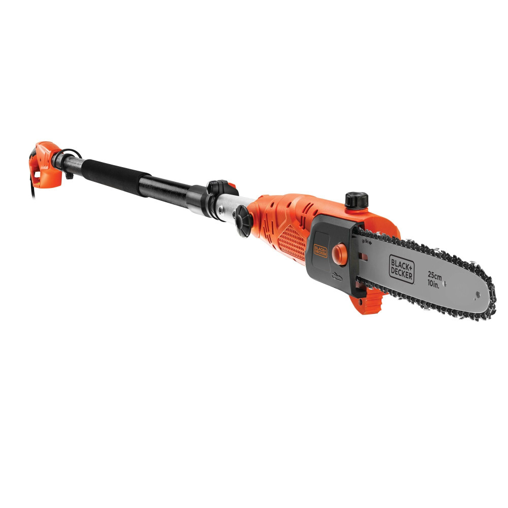 Produktbild för Black & Decker PS7525-QS elektrisk trädgårdssax Svart, Orange