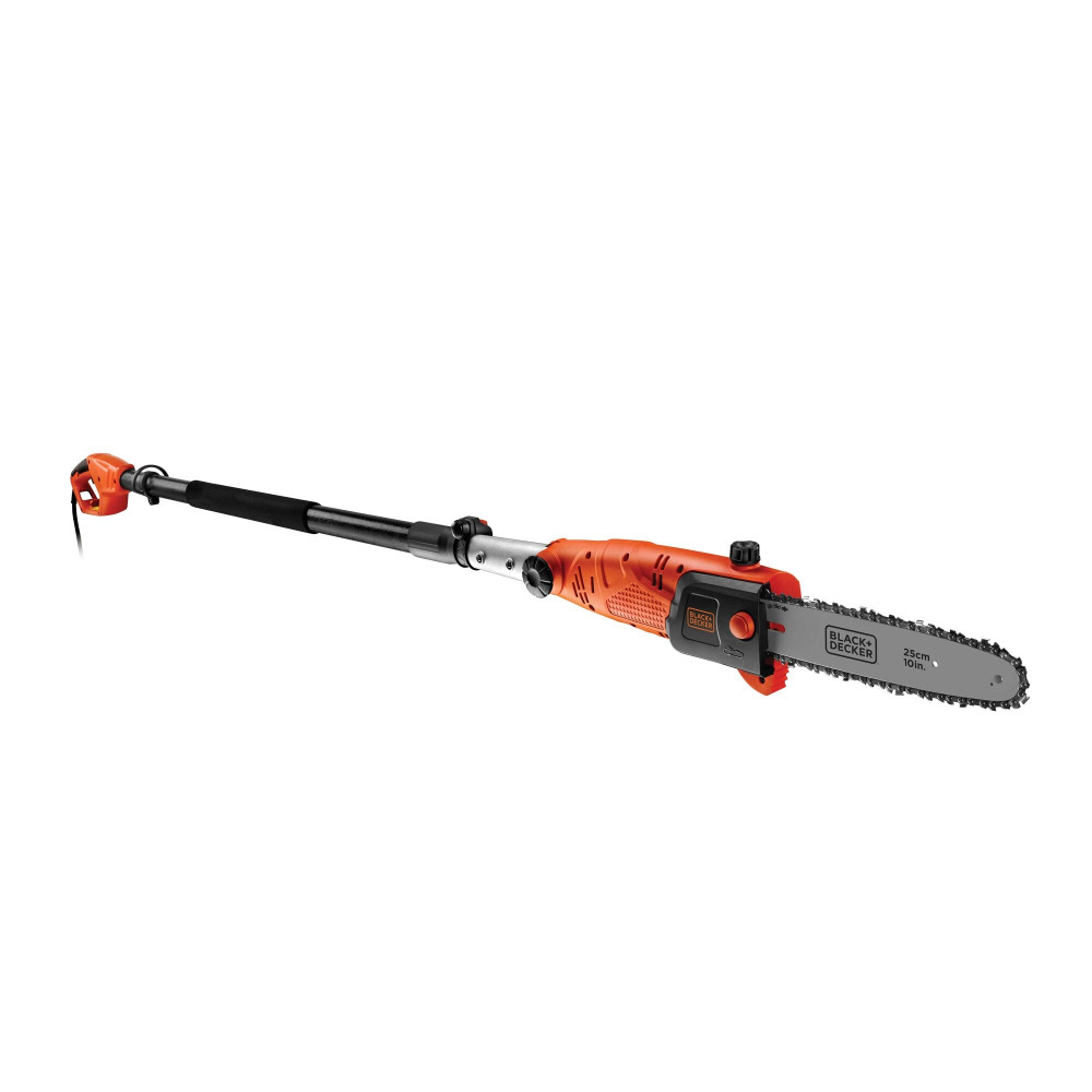 Produktbild för Black & Decker PS7525-QS elektrisk trädgårdssax Svart, Orange