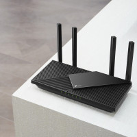 Produktbild för TP-Link Archer AX55 Pro trådlös router Gigabit Ethernet Dual-band (2,4 GHz / 5 GHz) Svart