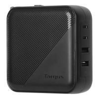 Miniatyr av produktbild för Targus APA109GL mobilladdare Universal Svart AC Snabb laddning inomhus