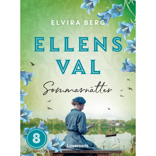 Elvira Berg Sommarnätter (bok, danskt band)