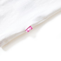 Produktbild för T-shirt med långa ärmar för barn ecru 104