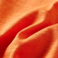 Produktbild för T-shirt med långa ärmar för barn mörkorange 116