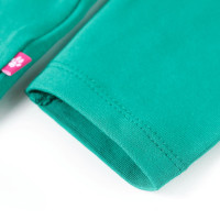 Produktbild för T-shirt med långa ärmar för barn ljusgrön 128