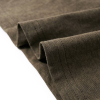 Produktbild för T-shirt med långa ärmar för barn khaki melange 116