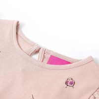 Produktbild för T-shirt med långa ärmar för barn rosa 104