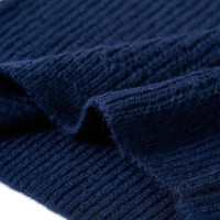 Produktbild för Stickad tröja för barn marinblå 116