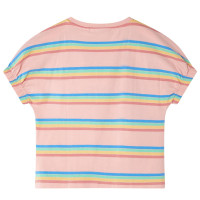 Produktbild för T-shirt för barn persika 140