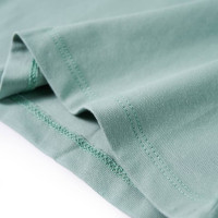 Produktbild för T-shirt med långa ärmar för barn mintgrön 92