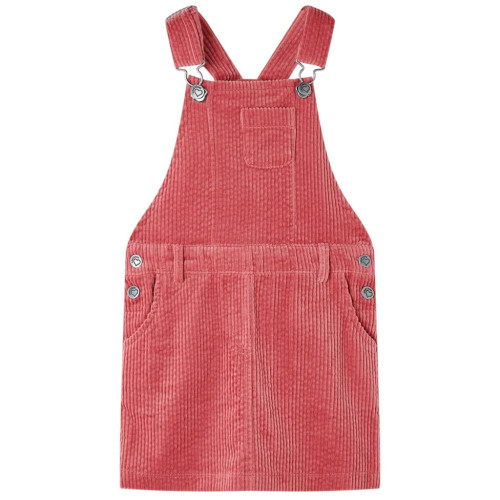 vidaXL Hängselklänning för barn manchester rosa 140