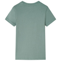 Produktbild för T-shirt för barn khaki 104
