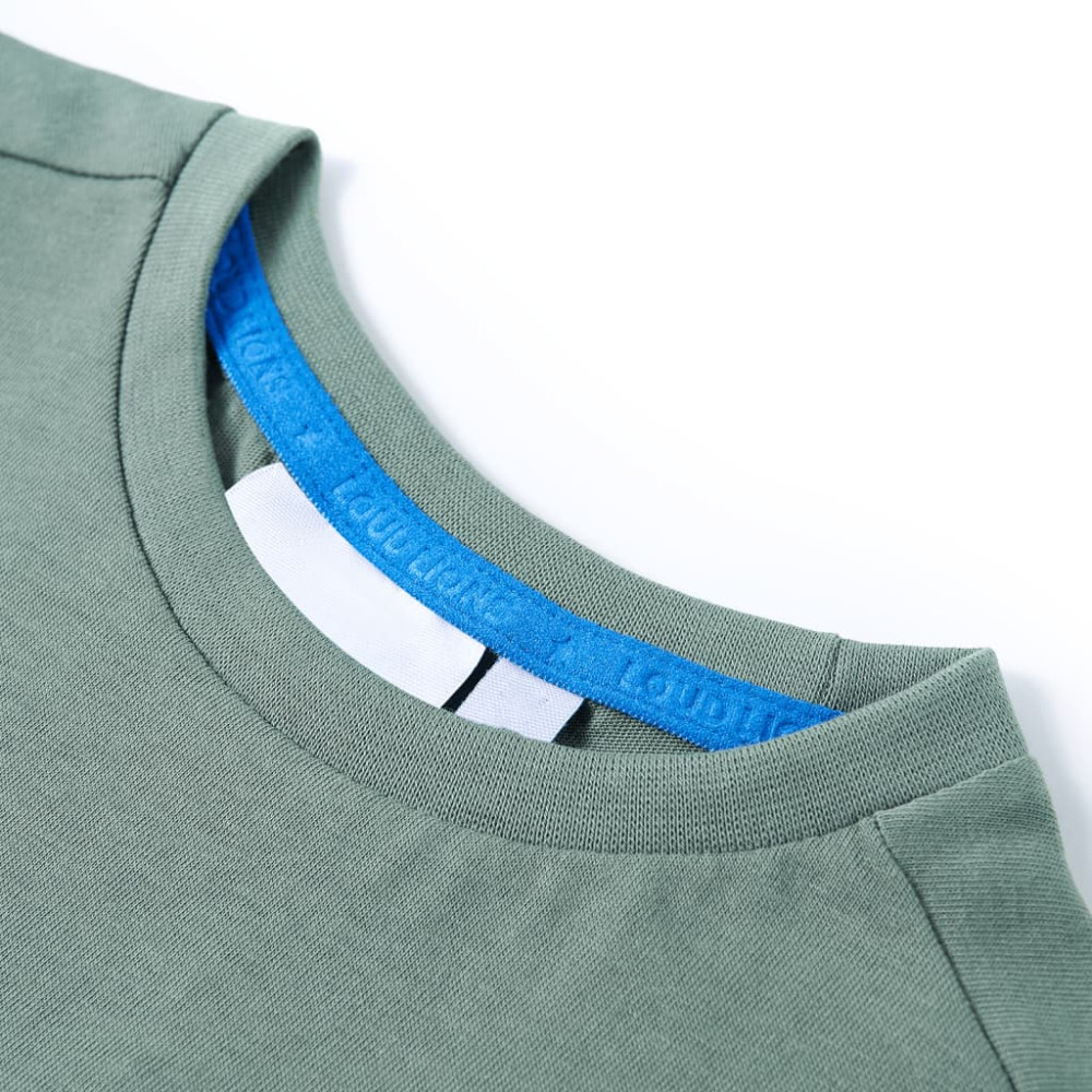 Produktbild för T-shirt för barn khaki 104