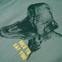 Produktbild för T-shirt för barn khaki 104