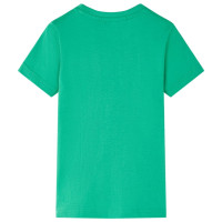 Produktbild för T-shirt för barn grön 140