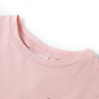 Produktbild för T-shirt för barn ljusrosa 92