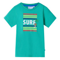 Produktbild för T-shirt för barn grön 128