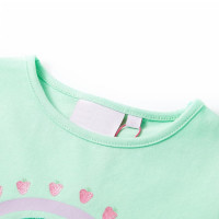 Produktbild för T-shirt för barn stark grön 104