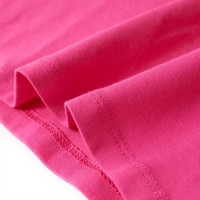 Produktbild för T-shirt för barn mörk rosa 128