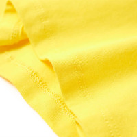 Produktbild för T-shirt för barn gul 140