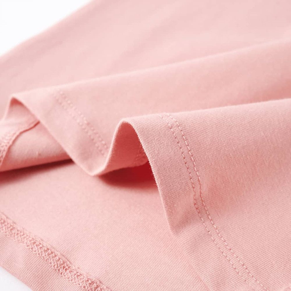 Produktbild för T-shirt med långa ärmar för barn ljusrosa 104