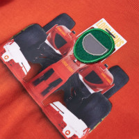 Produktbild för T-shirt med långa ärmar för barn orange 92