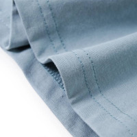 Produktbild för T-shirt med långa ärmar för barn ljusblå 104